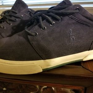 Men polo suede sneakers